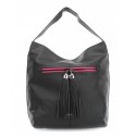 BORSA LIU JO SHOPPING HOBO EUBEA MONOSPALLA NERO BAG N16069