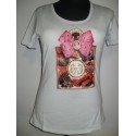 MAGLIA EAN 13 T-SHIRT DONNA SWAROVSKI BIANCO