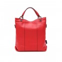 BORSA GABS VICKIE BLACK LINE IN PELLE TG L COL ROSSO