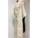 LIU JO SCIARPA DONNA STOLA LUREX CON PELLICCIA BIANCO