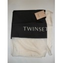 TWINSET SCIARPA DONNA KEFIA CON CUORE NERO E NEVE