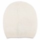 LIU JO CAPPELLO DONNA IN MAGLIA BEANIE CON POMPON GESSO