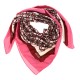 LIU JO SCIARPA FOULARD DONNA STAMPA LOGO GERANIO