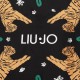 LIU JO FOULARD DONNA MULTICOLORE FONDO NERO